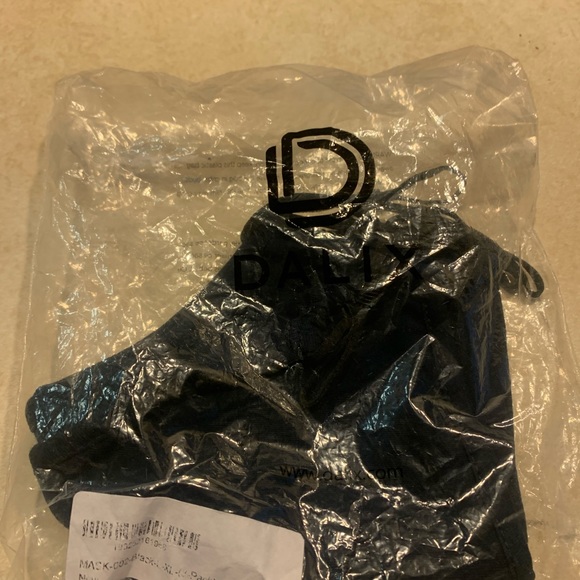 Dalix Unisex Reusable 3pk Navy Face Mask L-XL - Picture 2 of 10